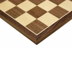 15.75 Inch Walnut And Maple Chess Board -Board Games - Chess And Cards Shop RCB043 02