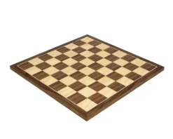 17.75 Inch Walnut And Maple Chess Board