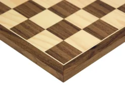 17.75 Inch Walnut And Maple Chess Board 6 17.75 Inch Walnut And Maple Chess Board -Board Games - Chess And Cards Shop RCB044 02