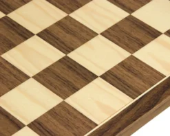 17.75 Inch Walnut And Maple Chess Board 7 17.75 Inch Walnut And Maple Chess Board -Board Games - Chess And Cards Shop RCB044 03