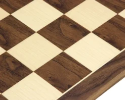 19.7 Inch Walnut And Maple Chess Board 7 19.7 Inch Walnut And Maple Chess Board -Board Games - Chess And Cards Shop RCB045 03