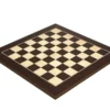 13.75 Inch Wenge And Maple Deluxe Chess Board