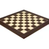 19.7 Inch Wenge And Maple Deluxe Chess Board
