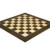 21.7 Inch Tiger Ebony And Maple Deluxe Chess Board