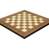 19.7 Inch Moulded Walnut And Maple Deluxe Chess Board