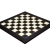 21.7 Inch Matt Black And Maple Deluxe Chess Board