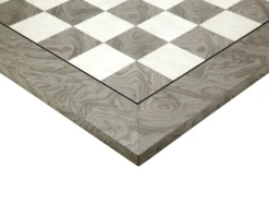 19.7 Inch Gloss Lacquered Ash Burl Deluxe Chess Board 6 19.7 Inch Gloss Lacquered Ash Burl Deluxe Chess Board -Board Games - Chess And Cards Shop RCB077 02