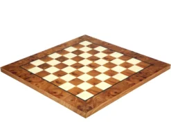 16.75 Inch Briarwood And Elmwood Luxury Chess Board