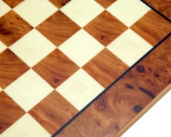 16.75 Inch Briarwood And Elmwood Luxury Chess Board 7 16.75 Inch Briarwood And Elmwood Luxury Chess Board -Board Games - Chess And Cards Shop RCB081 03