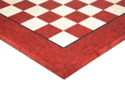20 Inch Lacquered Red Erable Luxury Chess Board 6 20 Inch Lacquered Red Erable Luxury Chess Board -Board Games - Chess And Cards Shop RCB091 02