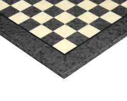 16.75 Inch Dark Grey Erable And Elm Wood Luxury Chess Board 6 16.75 Inch Dark Grey Erable And Elm Wood Luxury Chess Board -Board Games - Chess And Cards Shop RCB094 02