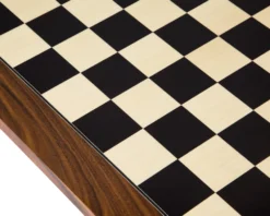 17.75 Inch Black Anegre And Palisander Deluxe Chess Board 7 17.75 Inch Black Anegre And Palisander Deluxe Chess Board -Board Games - Chess And Cards Shop RCB101 03