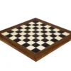 21.7 Inch Black Anegre And Palisander Deluxe Chess Board