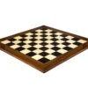 23.6 Inch Black Anegre And Palisander Deluxe Chess Board
