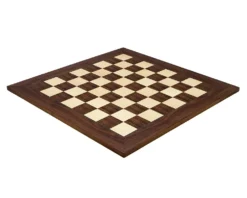 21.7 Inch Montgoy Palisander And Maple Deluxe Chess Board