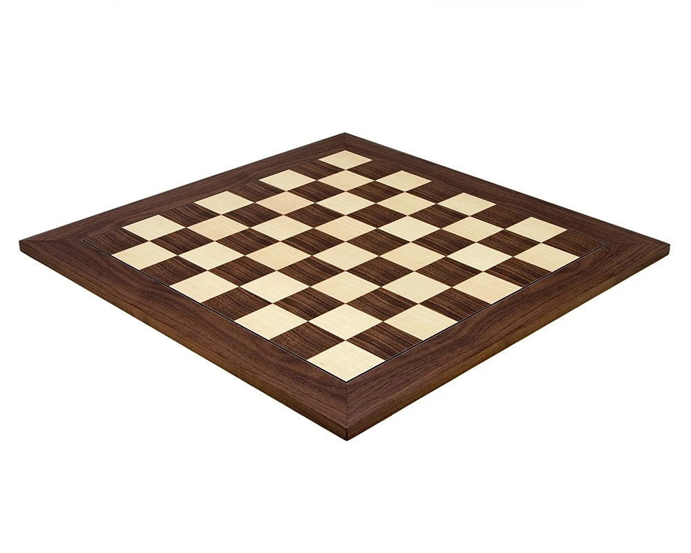 21.7 Inch Montgoy Palisander And Maple Deluxe Chess Board 1 21.7 Inch Montgoy Palisander And Maple Deluxe Chess Board