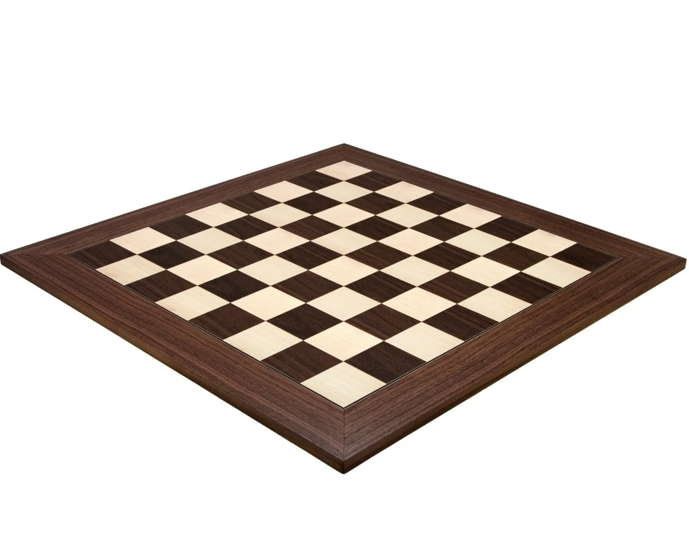 23.6 Inch Montgoy Palisander And Maple Deluxe Chess Board 1 23.6 Inch Montgoy Palisander And Maple Deluxe Chess Board