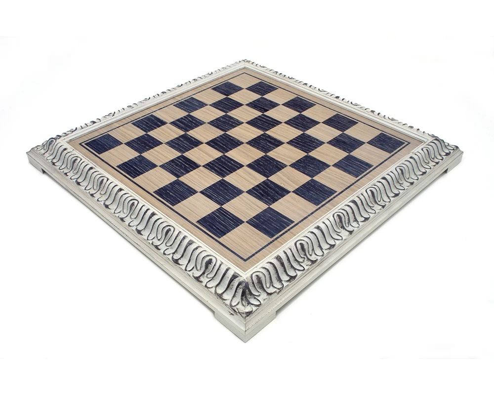 19 Inch Painted Italian Artisan Chess Board 1 19 Inch Painted Italian Artisan Chess Board