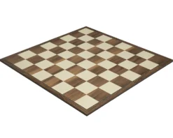 16.75 Inch Folding Walnut Chess Board