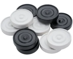 Italian Lacquered Wooden Checkers Set