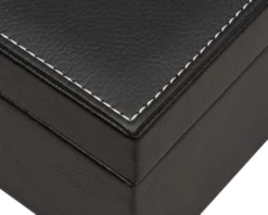 Black Leatherette Chess Piece Case -Board Games - Chess And Cards Shop RCK020 03