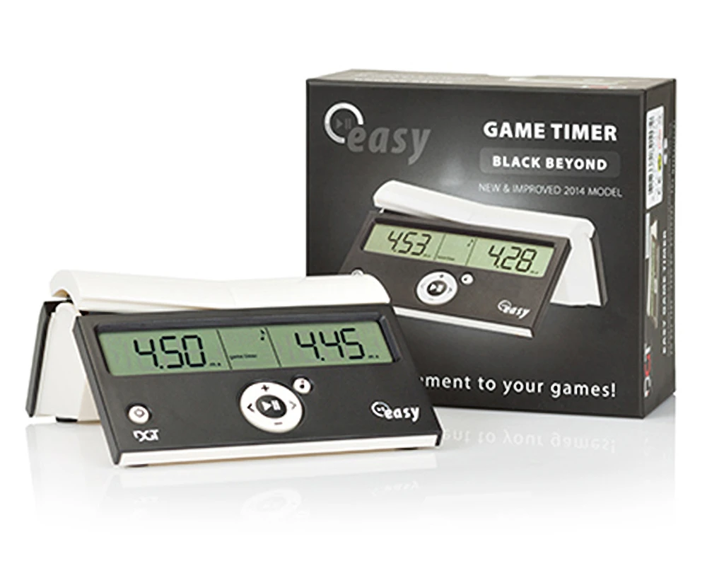 DGT 10168 EASY Chess Clock - Black Beyond 2 DGT 10168 EASY Chess Clock - Black Beyond - Image 2
