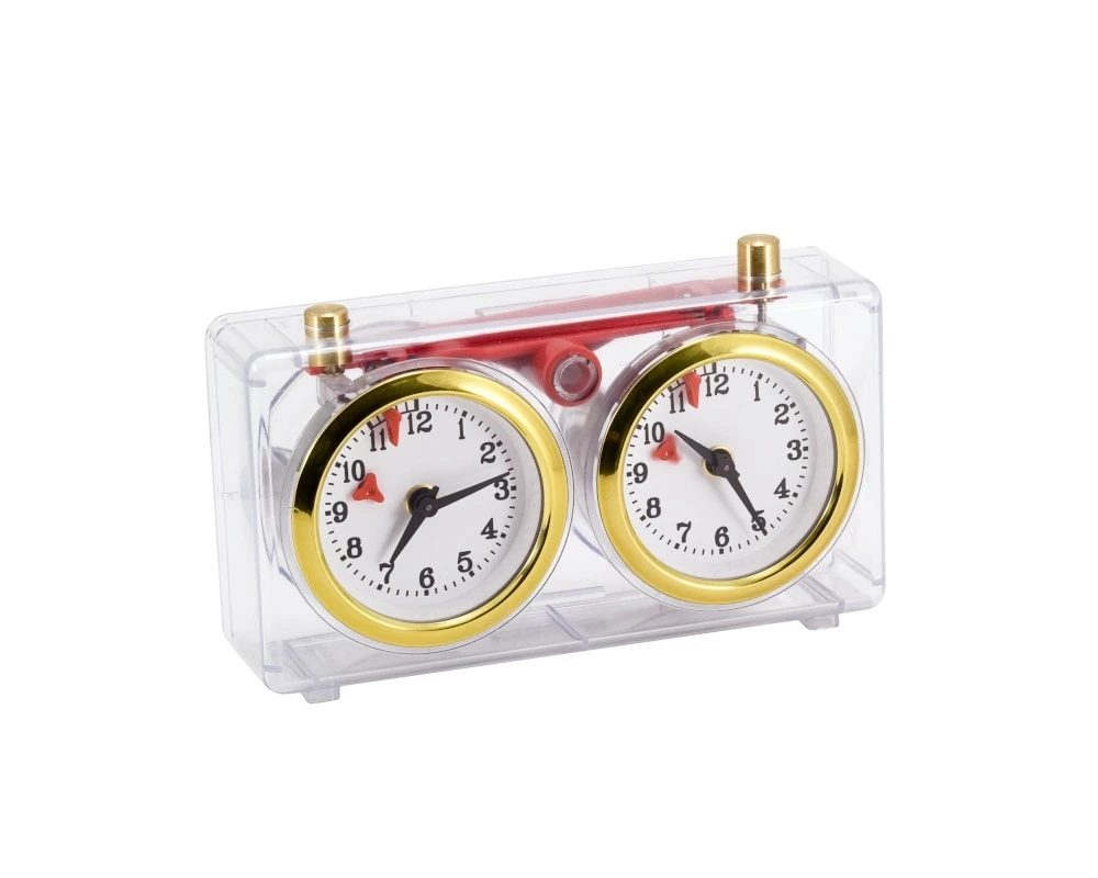 Turnier Chess Clock - Clear 1 Turnier Chess Clock - Clear