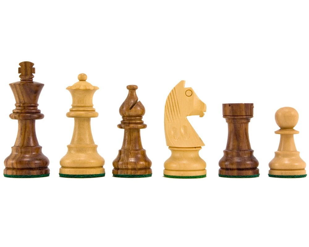 Down Head Knight Sheesham Staunton Chess Pieces 2.5 Inches 1 Down Head Knight Sheesham Staunton Chess Pieces 2.5 Inches
