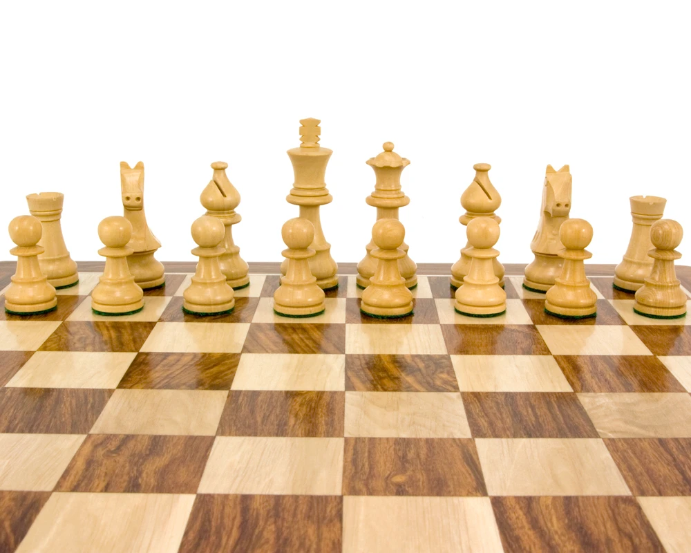 Down Head Knight Sheesham Staunton Chess Pieces 3 Inches 5 Down Head Knight Sheesham Staunton Chess Pieces 3 Inches - Image 5