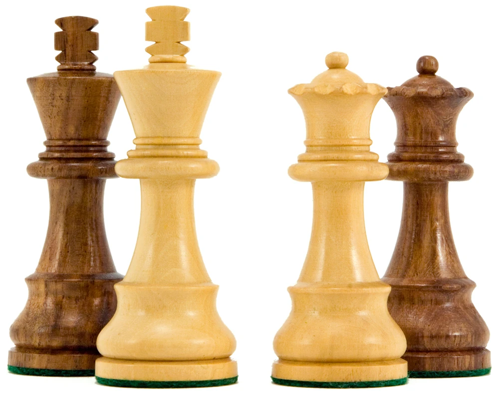 Down Head Knight Sheesham Staunton Chess Pieces 3.25 Inches 2 Down Head Knight Sheesham Staunton Chess Pieces 3.25 Inches - Image 2