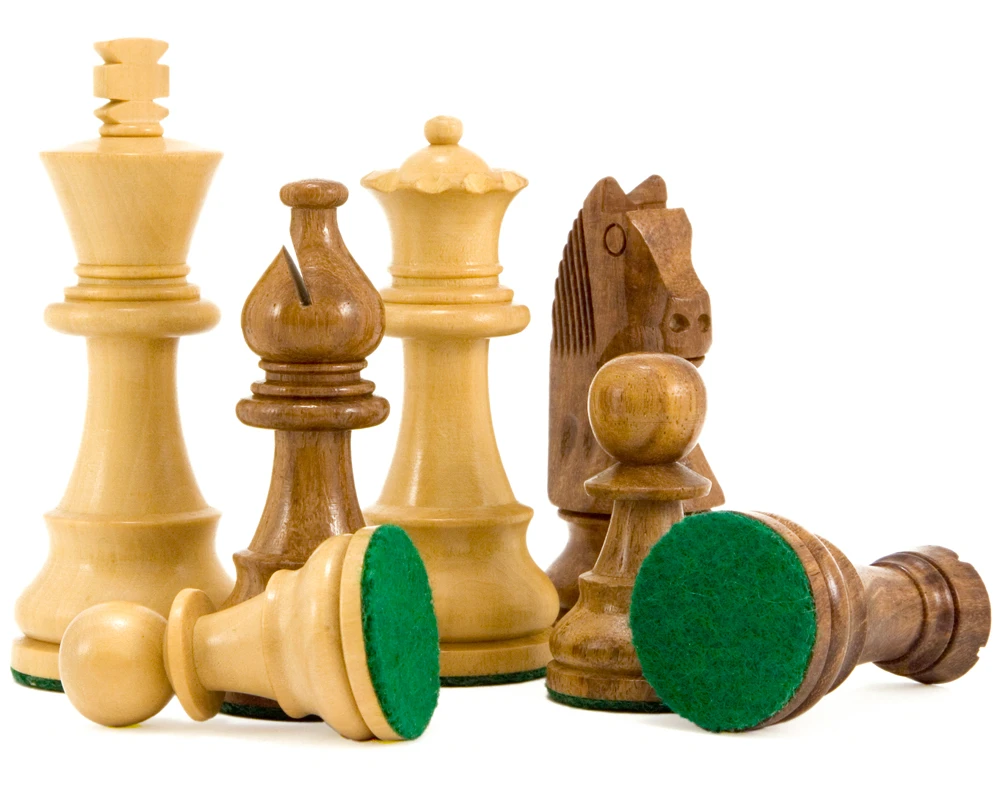 Down Head Knight Sheesham Staunton Chess Pieces 3.25 Inches 4 Down Head Knight Sheesham Staunton Chess Pieces 3.25 Inches - Image 4