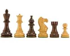 Atlantic Series Rosewood Staunton Chess Pieces 3.75 Inches
