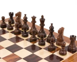 Atlantic Series Rosewood Staunton Chess Pieces 3.75 Inches 11 Atlantic Series Rosewood Staunton Chess Pieces 3.75 Inches -Board Games - Chess And Cards Shop RCP010 04