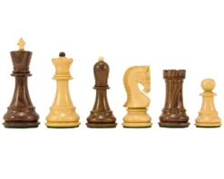 Antipodean Series Rosewood Staunton Chessmen 4 Inches