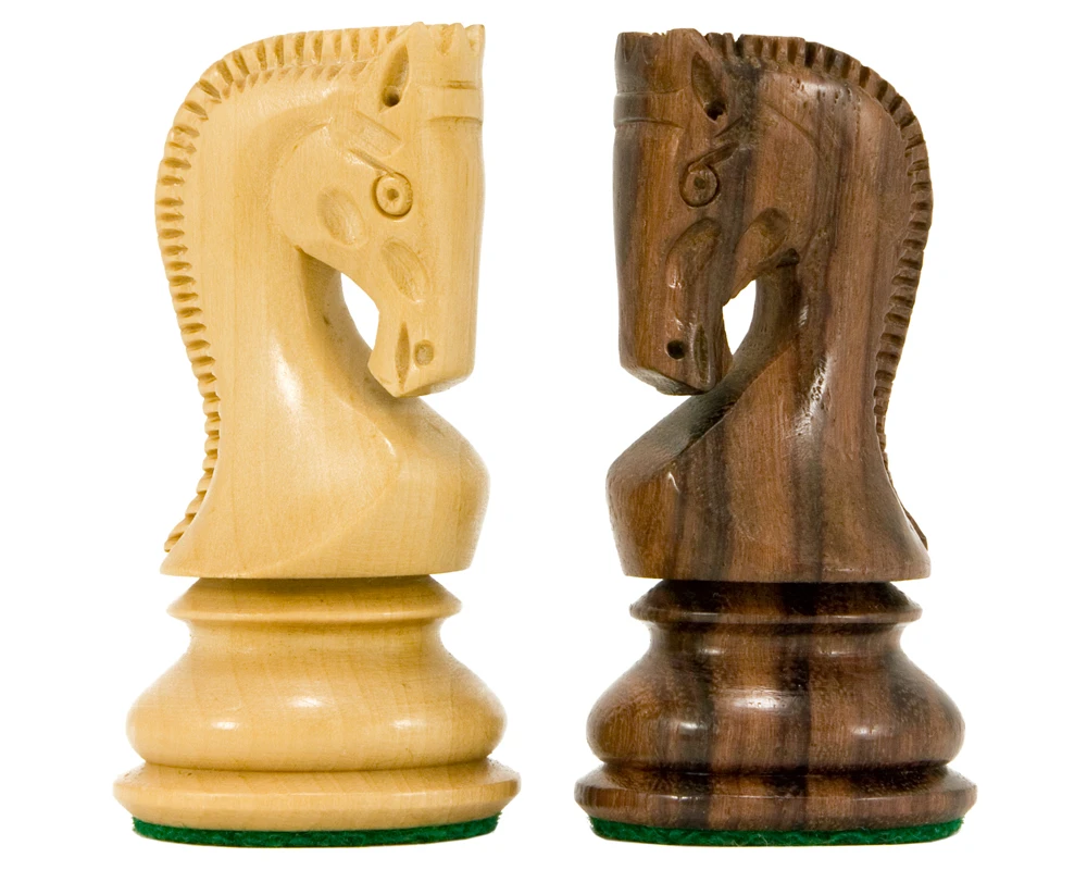 Antipodean Series Rosewood Staunton Chessmen 4 Inches 3 Antipodean Series Rosewood Staunton Chessmen 4 Inches - Image 3