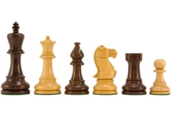 Atlantic Series Rosewood Staunton Chess Pieces 4.25 Inches