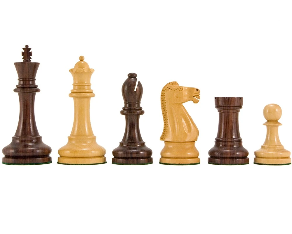 Broadbase Rosewood Staunton Chess Pieces 4 Inches 1 Broadbase Rosewood Staunton Chess Pieces 4 Inches