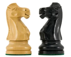Supreme Series Ebony Staunton Chess Pieces 3.5 Inches -Board Games - Chess And Cards Shop RCP028 02