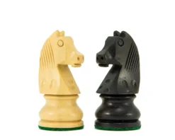 Down Head Knight Ebonised Staunton Chess Pieces 3 Inches 9 Down Head Knight Ebonised Staunton Chess Pieces 3 Inches -Board Games - Chess And Cards Shop RCP043 02
