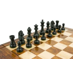 Down Head Knight Ebonised Staunton Chess Pieces 3 Inches 11 Down Head Knight Ebonised Staunton Chess Pieces 3 Inches -Board Games - Chess And Cards Shop RCP043 04