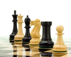 Victoria Series Ebonised Boxwood Chessmen 3.75 Inches 12 Victoria Series Ebonised Boxwood Chessmen 3.75 Inches -Board Games - Chess And Cards Shop RCP051 05