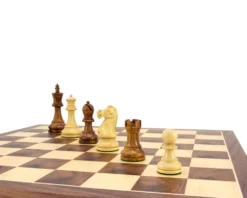 Jacob Knight Golden Rosewood Staunton Chess Pieces 3.75 Inches 12 Jacob Knight Golden Rosewood Staunton Chess Pieces 3.75 Inches -Board Games - Chess And Cards Shop RCP055 05