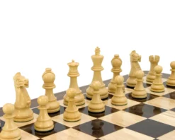 Frankfurt Series Ebonised Boxwood Chess Pieces 4 Inches 11 Frankfurt Series Ebonised Boxwood Chess Pieces 4 Inches -Board Games - Chess And Cards Shop RCP057 04