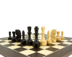 Contemporary Series Ebonised Chess Pieces 3.75 Inches 12 Contemporary Series Ebonised Chess Pieces 3.75 Inches -Board Games - Chess And Cards Shop RCP058 05