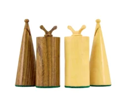 Art Deco Series Sheesham And Boxwood Chess Pieces 3.5 Inches -Board Games - Chess And Cards Shop RCP059 02