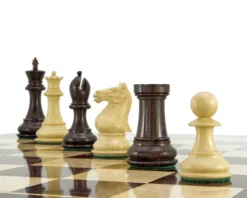 Sentinel Series Rosewood Staunton Chess Pieces 4 Inches -Board Games - Chess And Cards Shop RCP072 RW 05