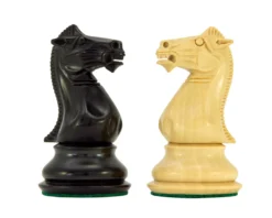 Sandringham Series Ebony Staunton Chess Pieces 4 Inches -Board Games - Chess And Cards Shop RCP073 02