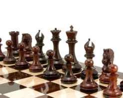 Eminence Series Rosewood Luxury Chess Pieces 4.5 Inches 10 Eminence Series Rosewood Luxury Chess Pieces 4.5 Inches -Board Games - Chess And Cards Shop RCP079RW 03