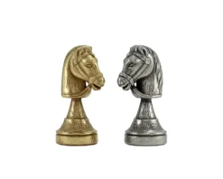 Finnesburg Series Brass And Nickel Chess Pieces 3 Inches 9 Finnesburg Series Brass And Nickel Chess Pieces 3 Inches -Board Games - Chess And Cards Shop RCP089 02
