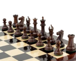 Sandringham Series Rosewood Chess Pieces 4 Inches -Board Games - Chess And Cards Shop RCP098 03